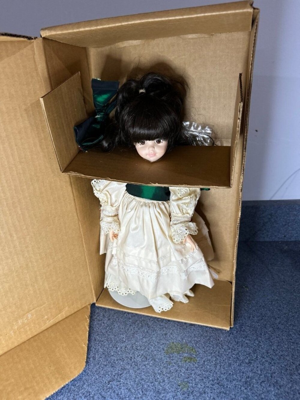 14” Robin Woods Dolls “Kristina Kringle” Christmas Holiday 1988 W/ Box